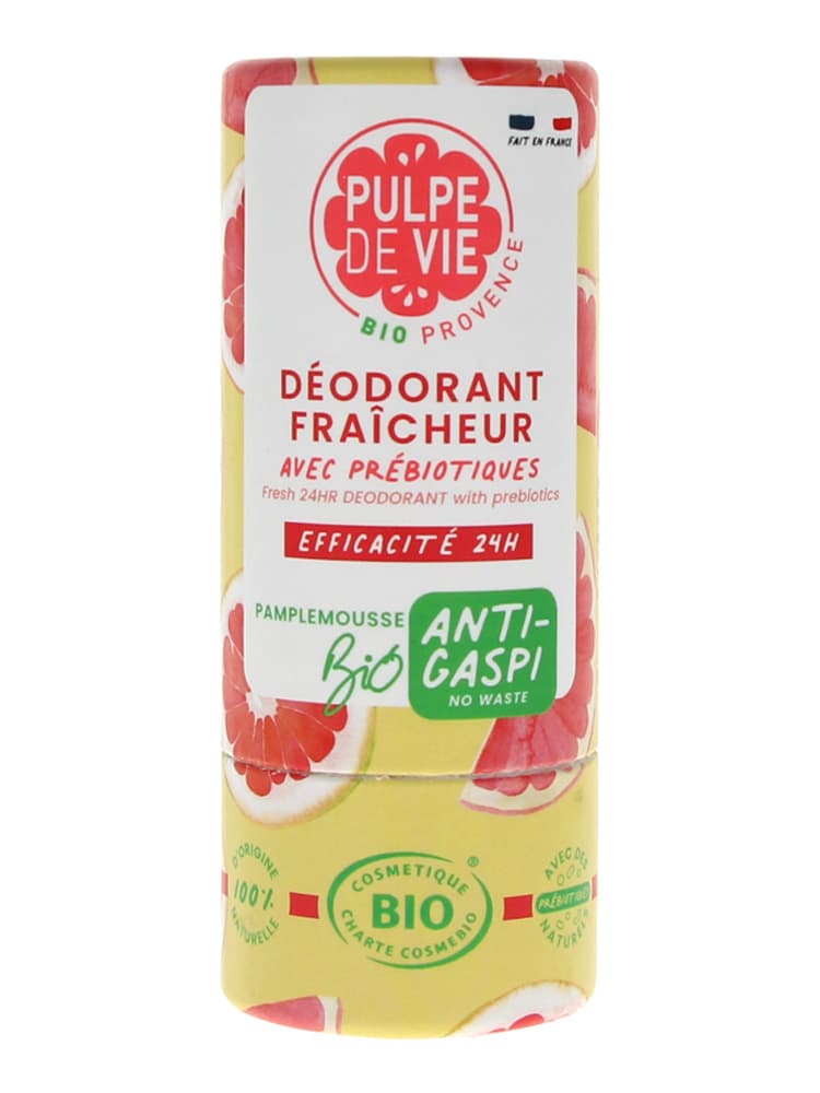 Pulpe de Vie Déodorant Wonder Bras Fraîcheur Efficace 24H Avec Prébiotiques 50 g