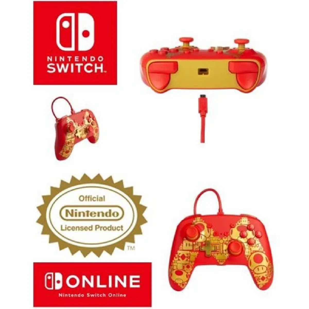 Power A Golden Mario