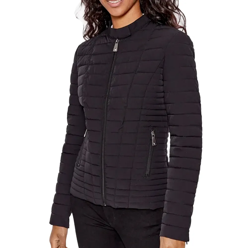 Doudoune Guess Vona style Femme Noir