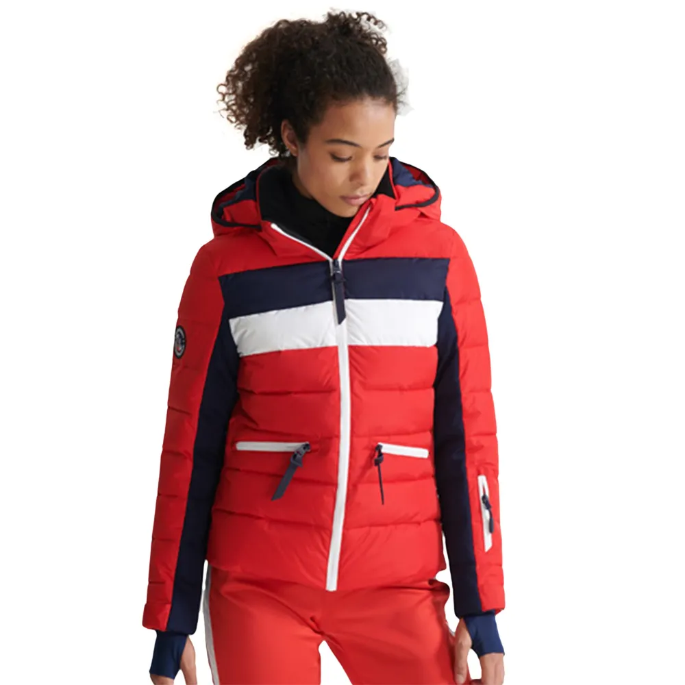 Doudoune Superdry Alpine revive Femme Rouge